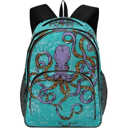 Octopus with Anchors Notebook Bags Zipper Laptop Bag 13 Inch Laptop Sleeve Case Bag Computer Bag Octopus with Anchors Notebook Bags Zipper Laptop Bag 13 Inch Laptop Sleeve Case Bag Computer Bag